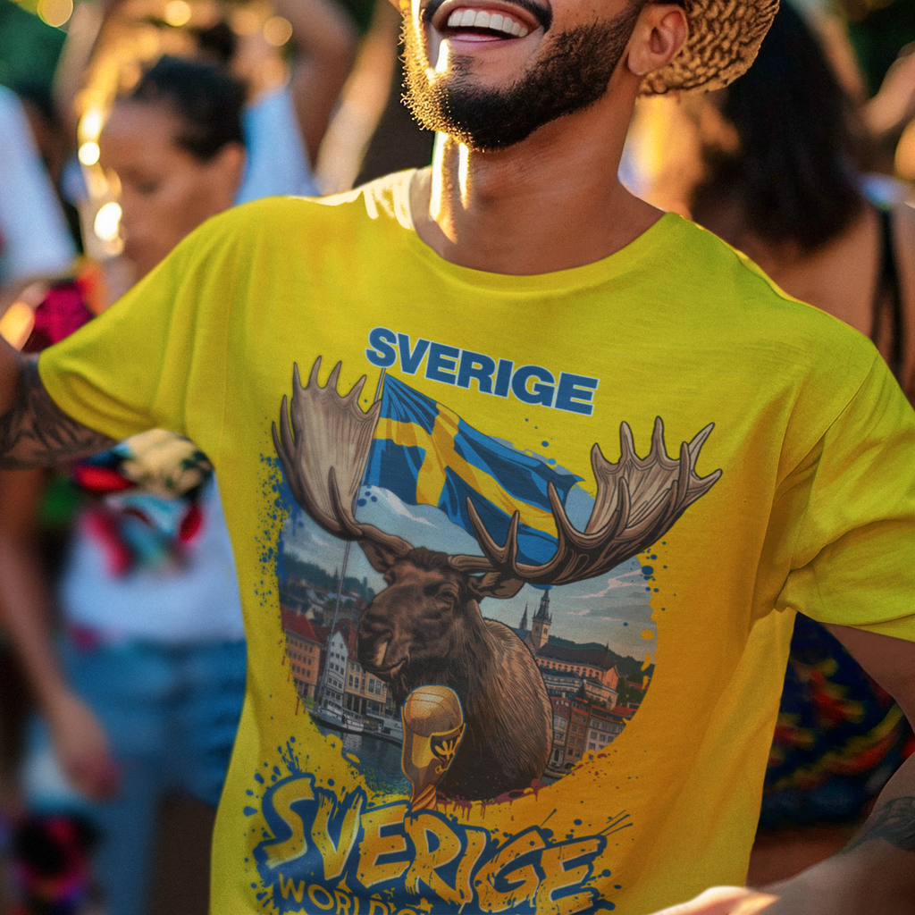 Sweden 2026 FIFA World Cup T-Shirt | Blågult Soccer Fan Gift | Sverige Football Tee | Unisex Graphic Tee