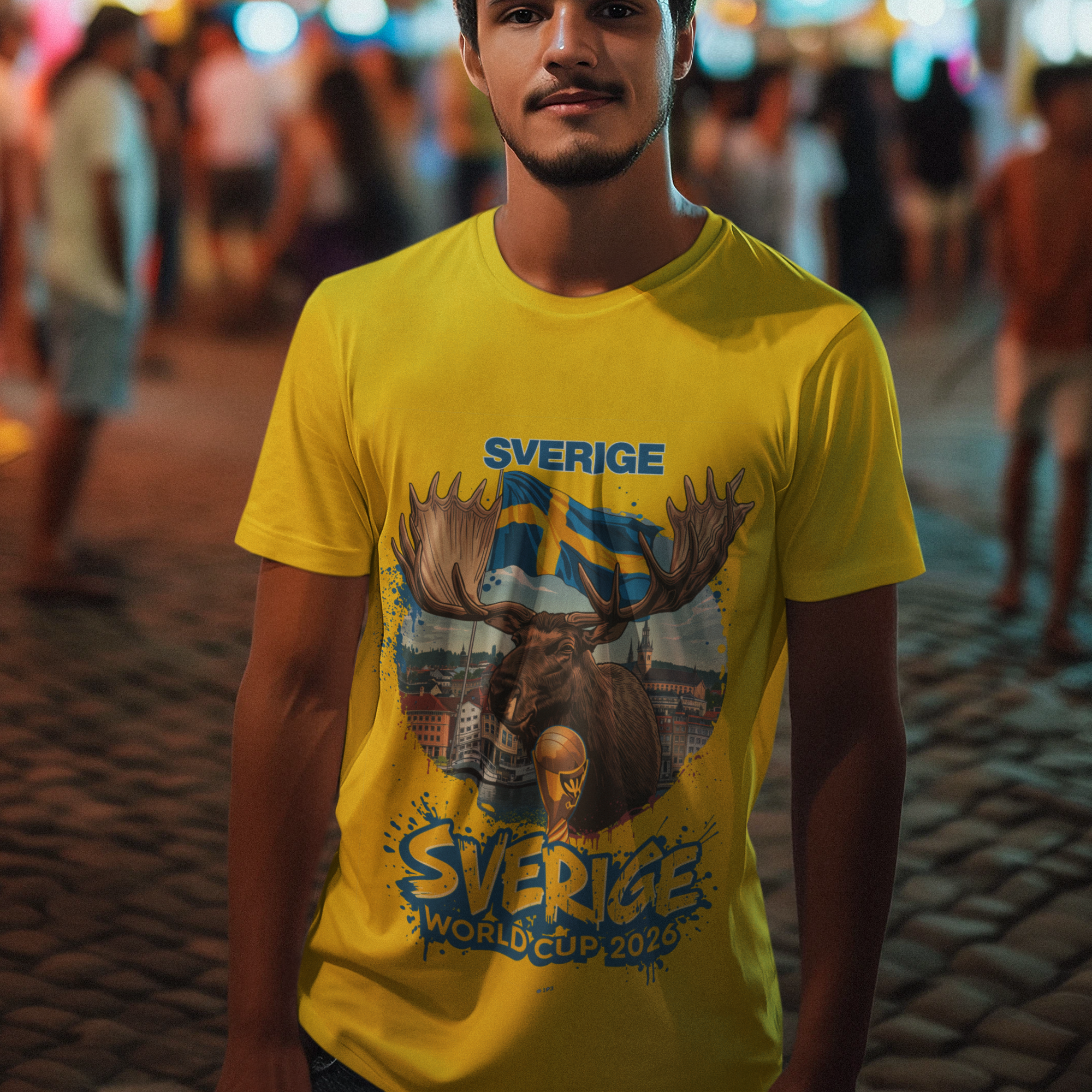 Sweden 2026 FIFA World Cup T-Shirt | Blågult Soccer Fan Gift | Sverige Football Tee | Unisex Graphic Tee