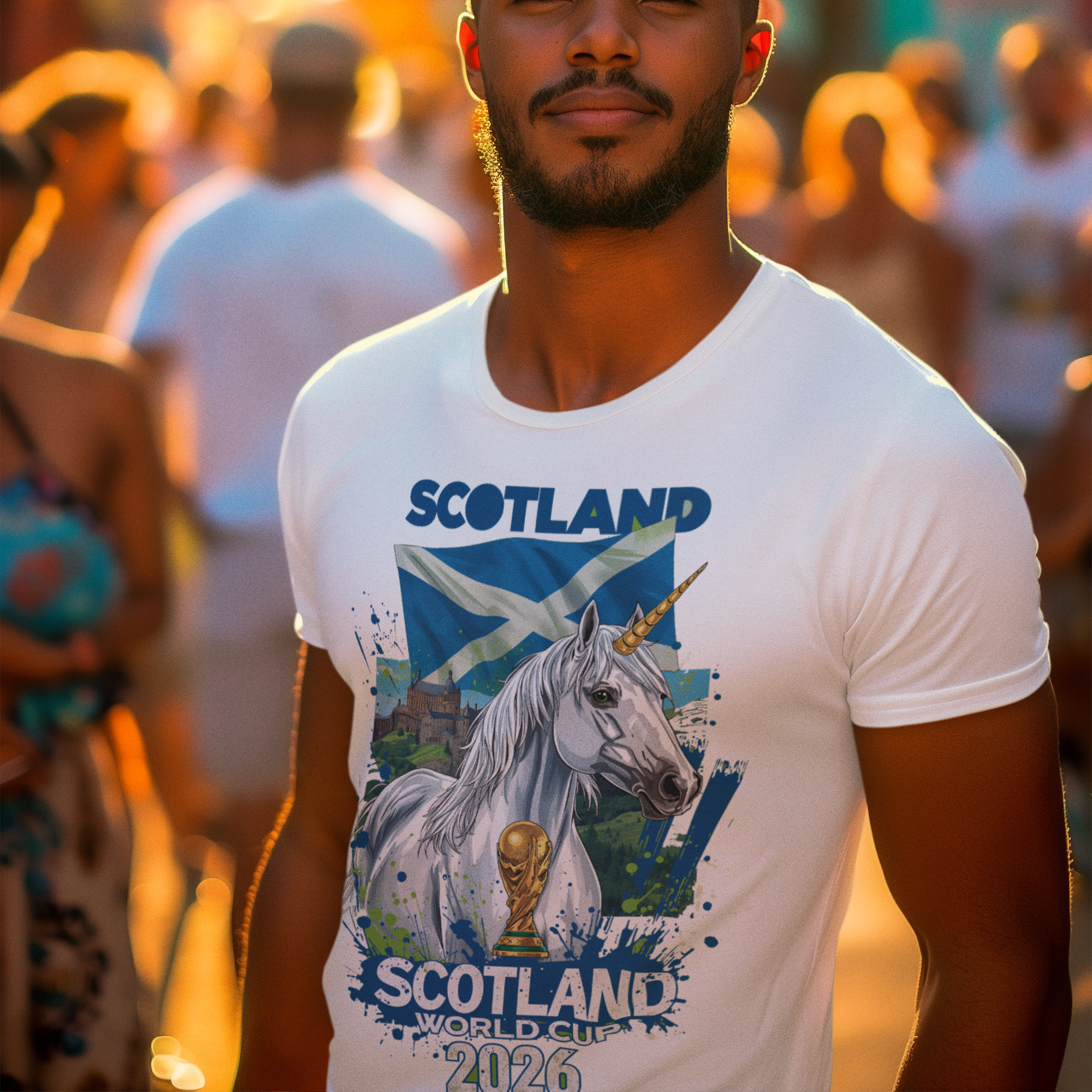 Scotland 2026 FIFA World Cup T-Shirt | Tartan Army Fan Gift | Alba Football Tee | Unisex Graphic Tee