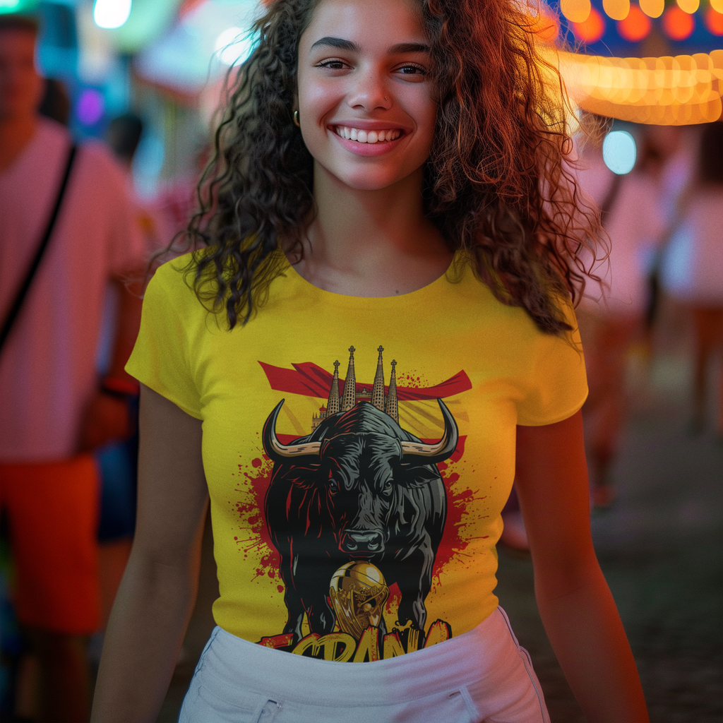 Spain 2026 FIFA World Cup T-Shirt | La Roja Soccer Fan Gift | España Football Tee | Unisex Graphic Tee