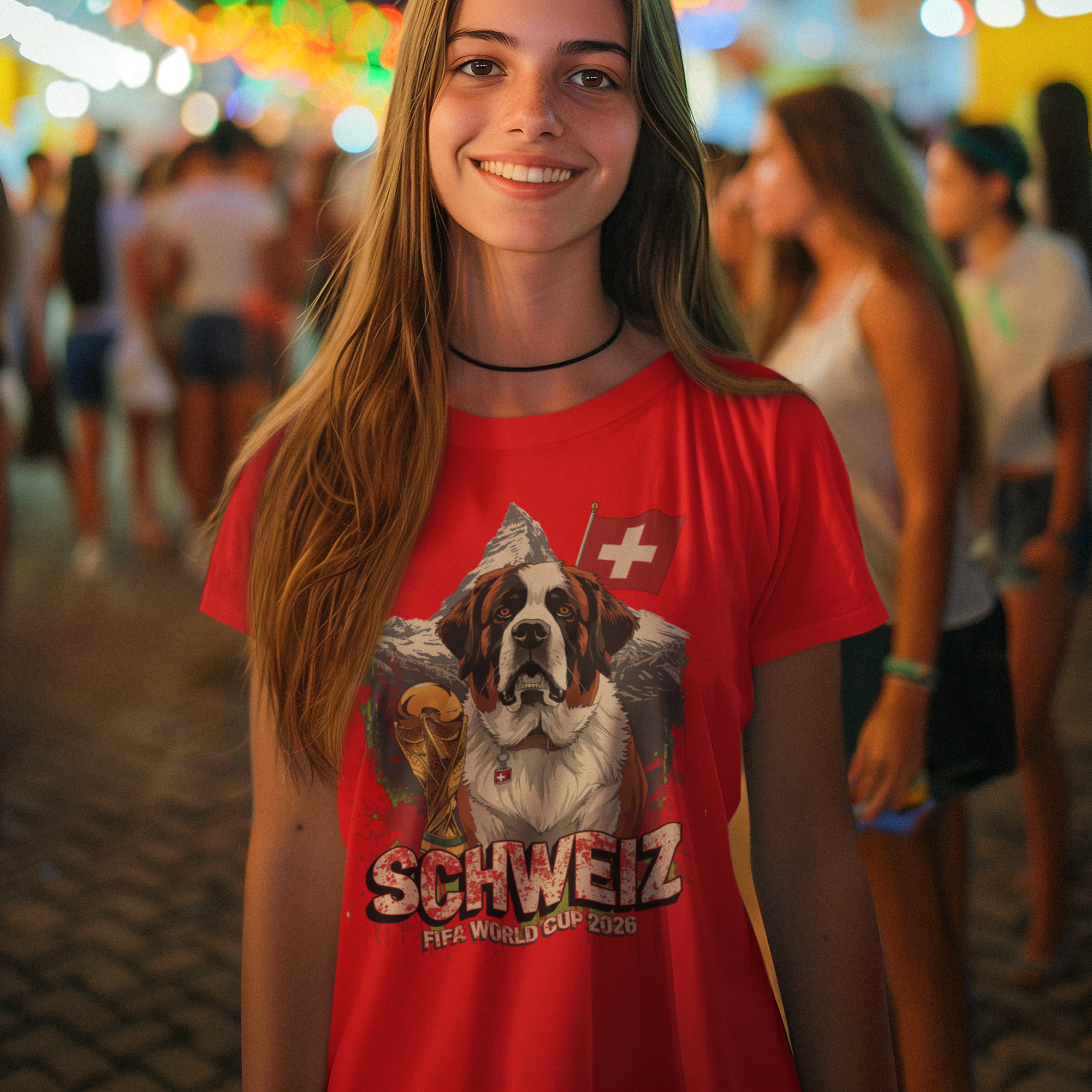 Switzerland 2026 World Cup T-Shirt | Rossocrociati Fan Gift | Suisse Football Tee | Unisex Graphic Tee