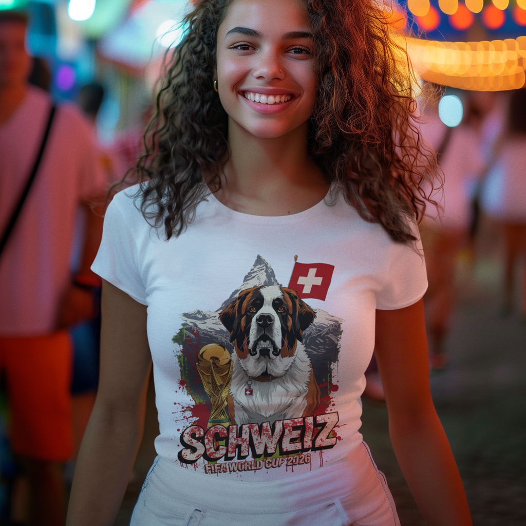 Switzerland 2026 World Cup T-Shirt | Rossocrociati Fan Gift | Suisse Football Tee | Unisex Graphic Tee