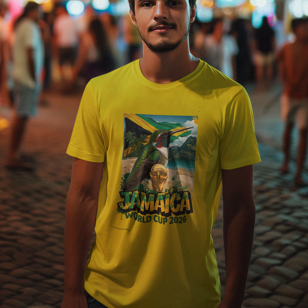 Jamaica 2026 FIFA World Cup T-Shirt | Reggae Boyz Fan Gift | Jamaica Football Tee | Unisex Graphic Tee