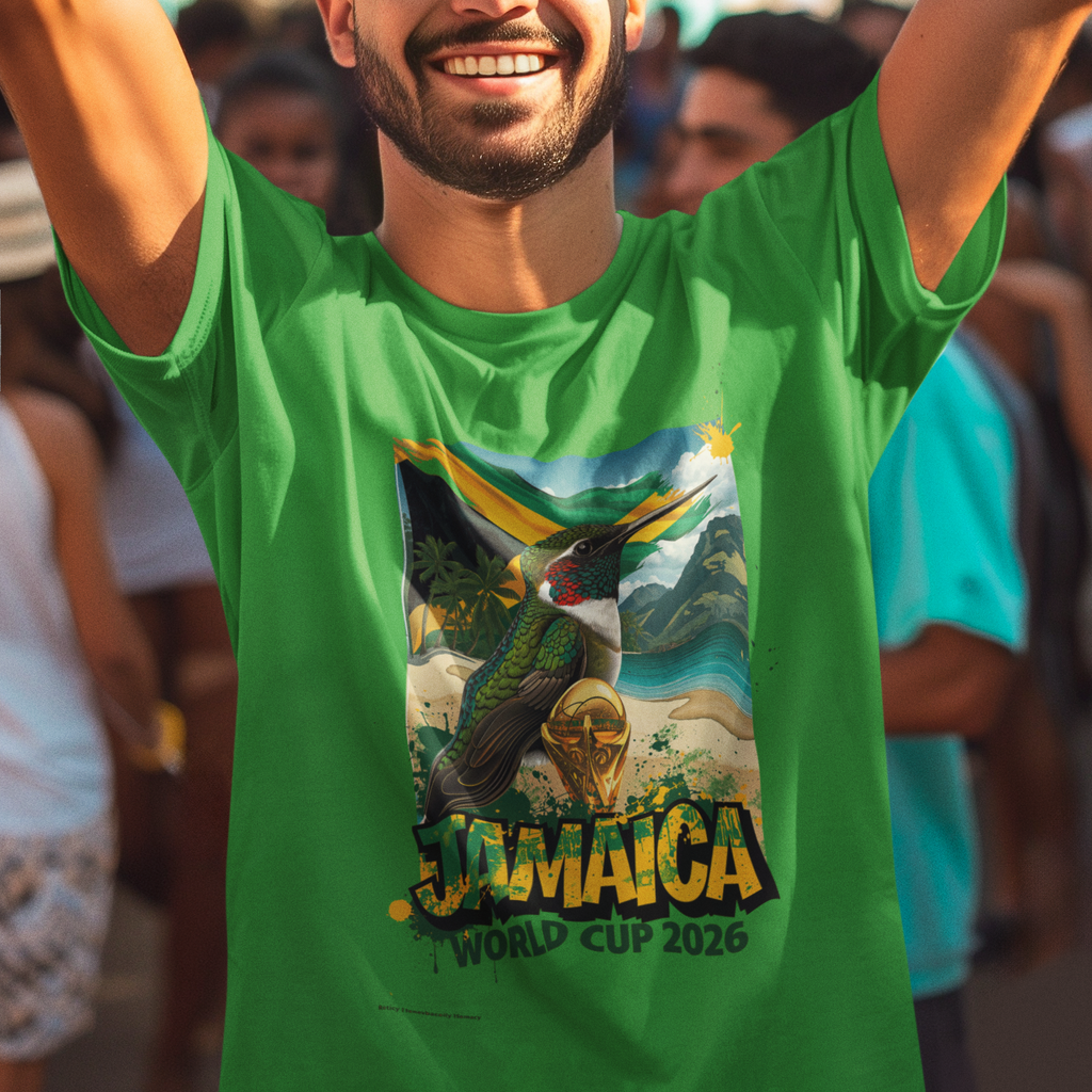 Jamaica 2026 FIFA World Cup T-Shirt | Reggae Boyz Fan Gift | Jamaica Football Tee | Unisex Graphic Tee