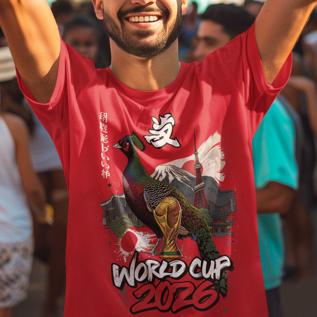Japan 2026 FIFA World Cup T-Shirt | Samurai Blue Fan Gift | Nippon Football Tee | Unisex Graphic Tee