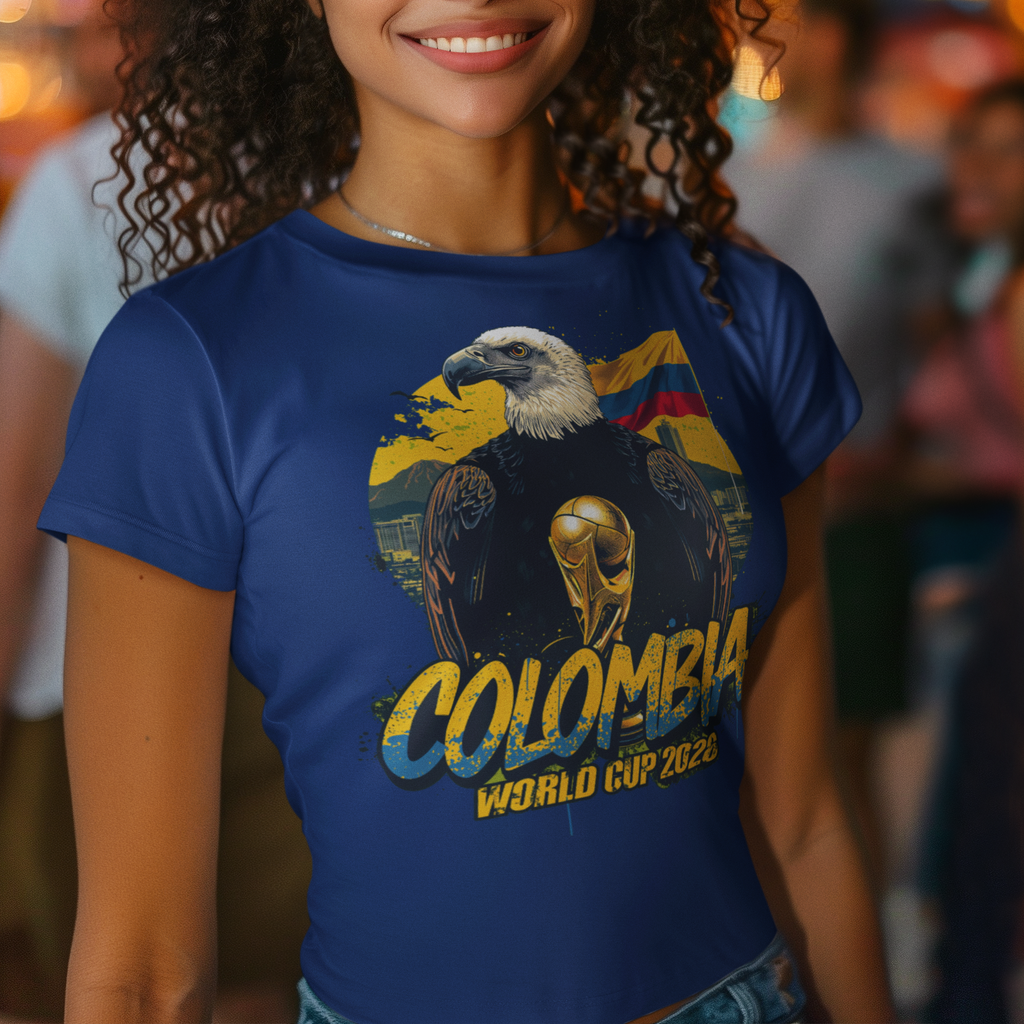 Colombia 2026 FIFA World Cup T-Shirt | Los Cafeteros Fan Gift | Colombia Football Tee | Unisex Graphic Tee