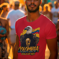 Colombia 2026 FIFA World Cup T-Shirt | Los Cafeteros Fan Gift | Colombia Football Tee | Unisex Graphic Tee