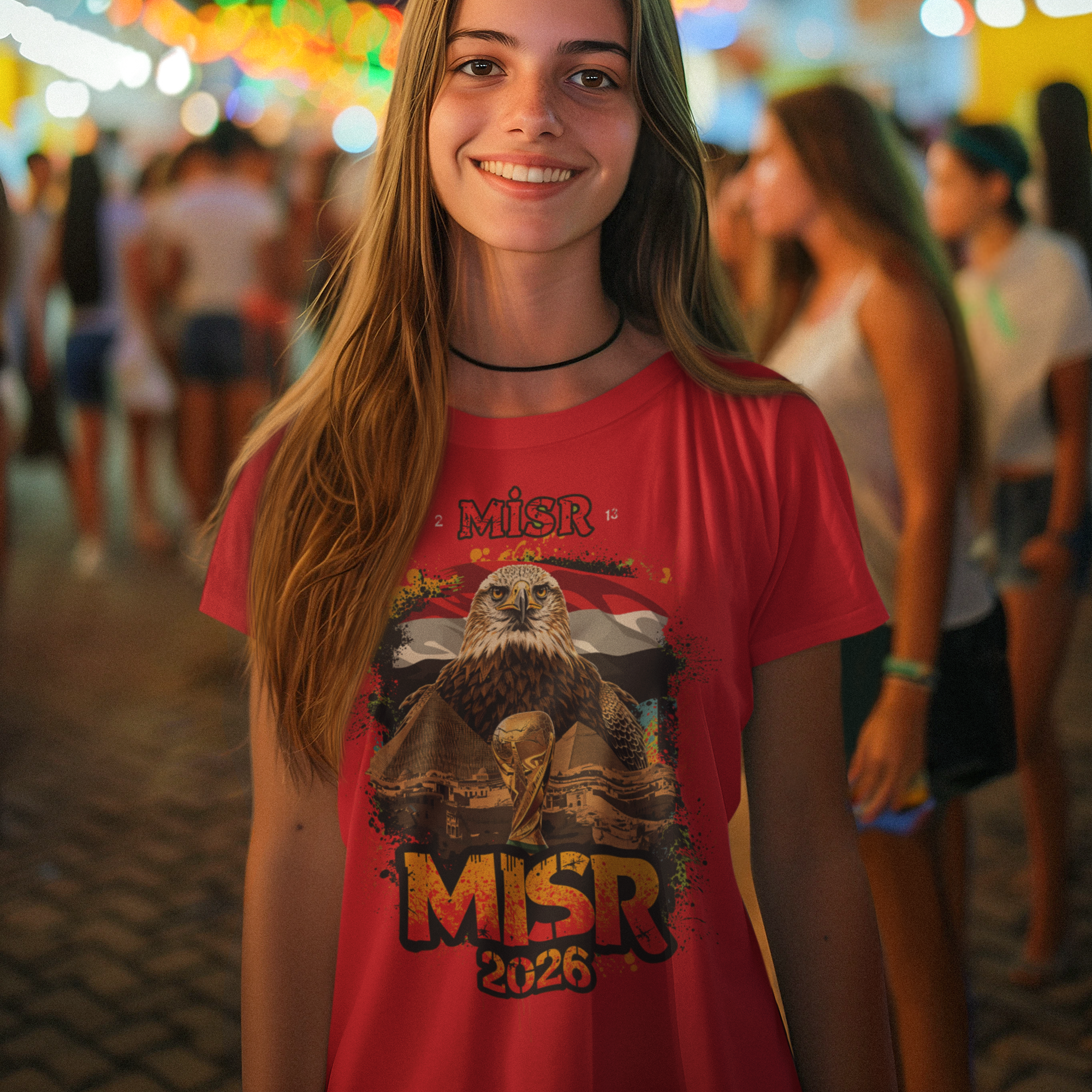 Egypt 2026 FIFA World Cup T-Shirt | The Pharaohs Soccer Fan Gift | Misr Football Tee | Unisex Graphic Tee