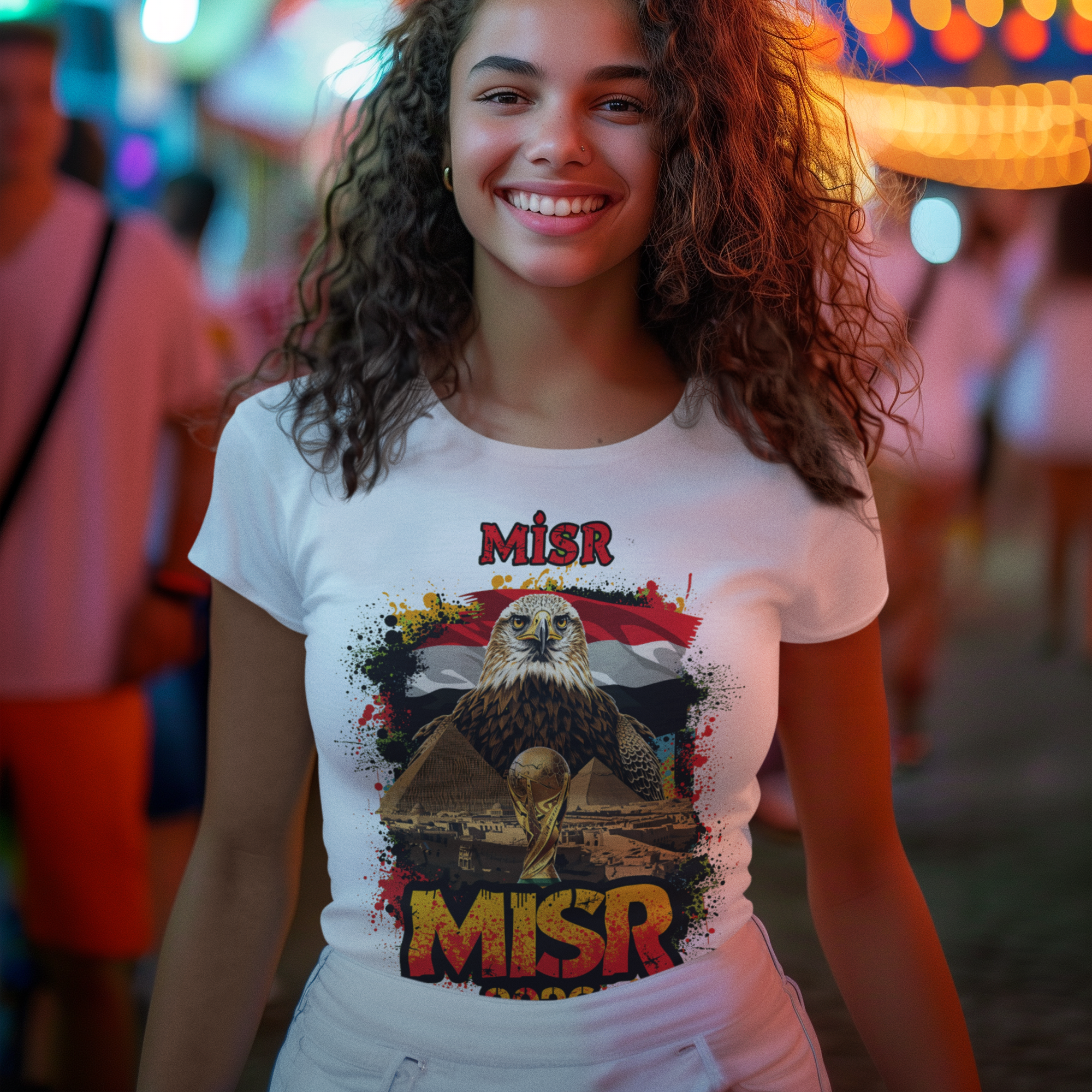 Egypt 2026 FIFA World Cup T-Shirt | The Pharaohs Soccer Fan Gift | Misr Football Tee | Unisex Graphic Tee