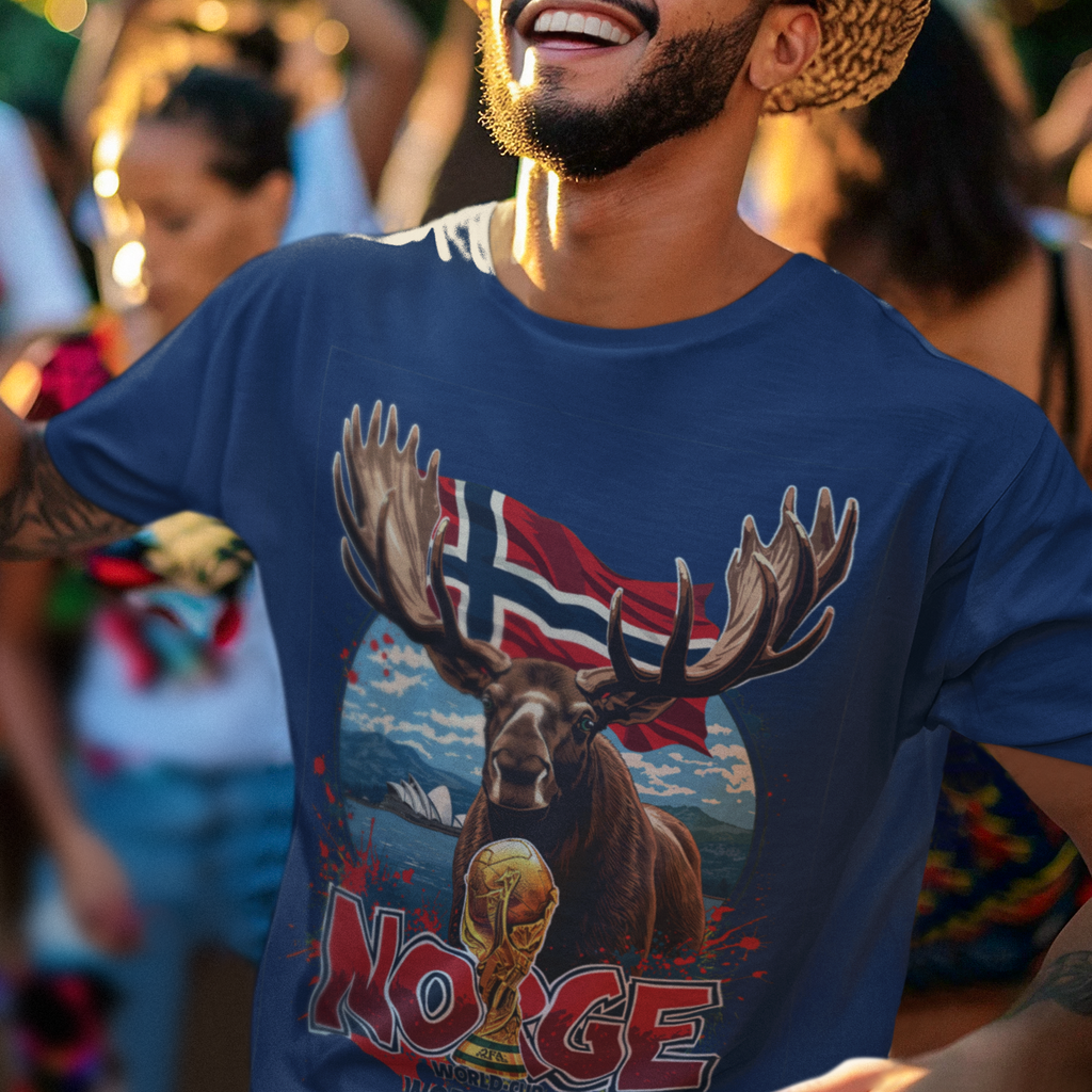Norway 2026 FIFA World Cup T-Shirt | Løvene Soccer Fan Gift | Norge Football Tee | Unisex Graphic Tee