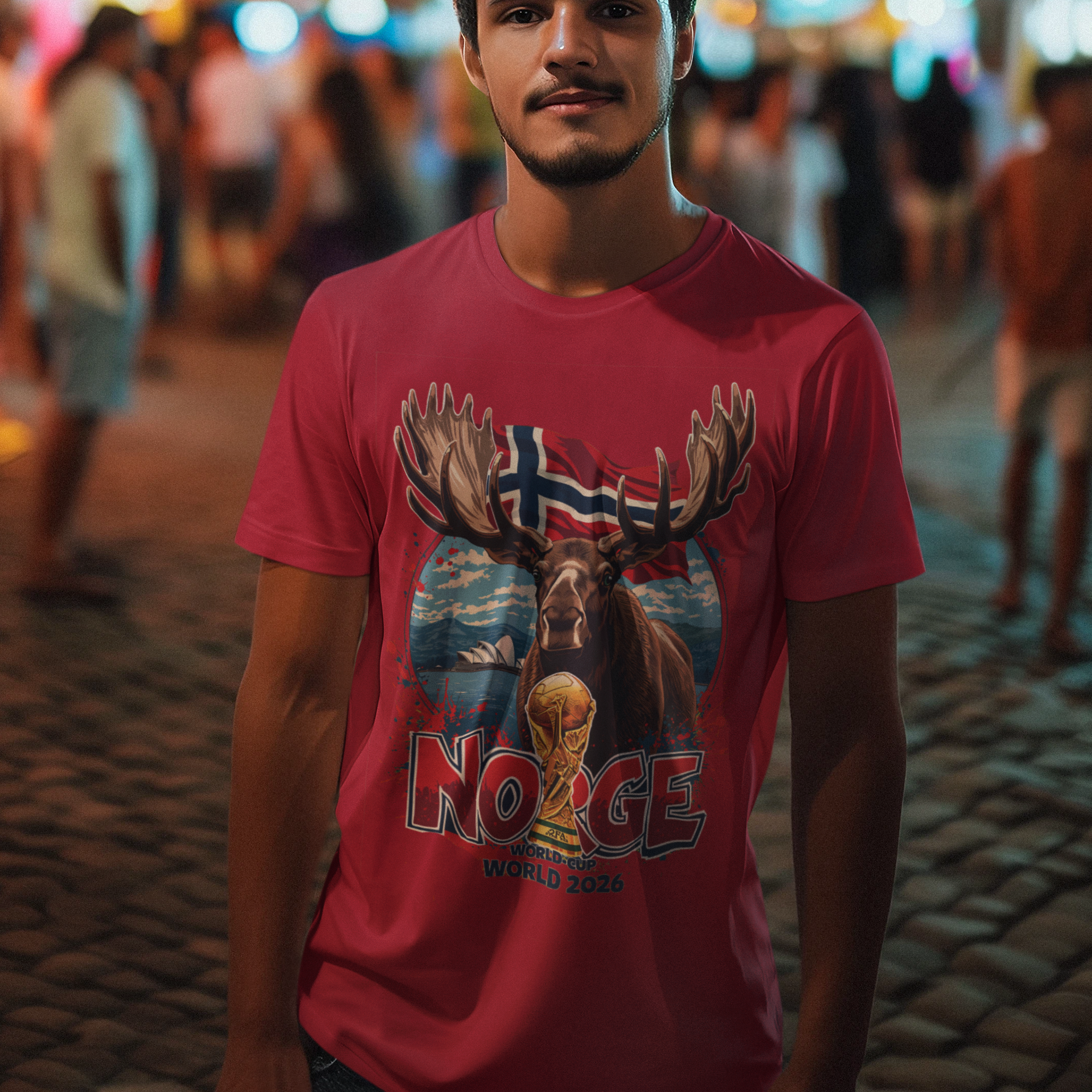 Norway 2026 FIFA World Cup T-Shirt | Løvene Soccer Fan Gift | Norge Football Tee | Unisex Graphic Tee