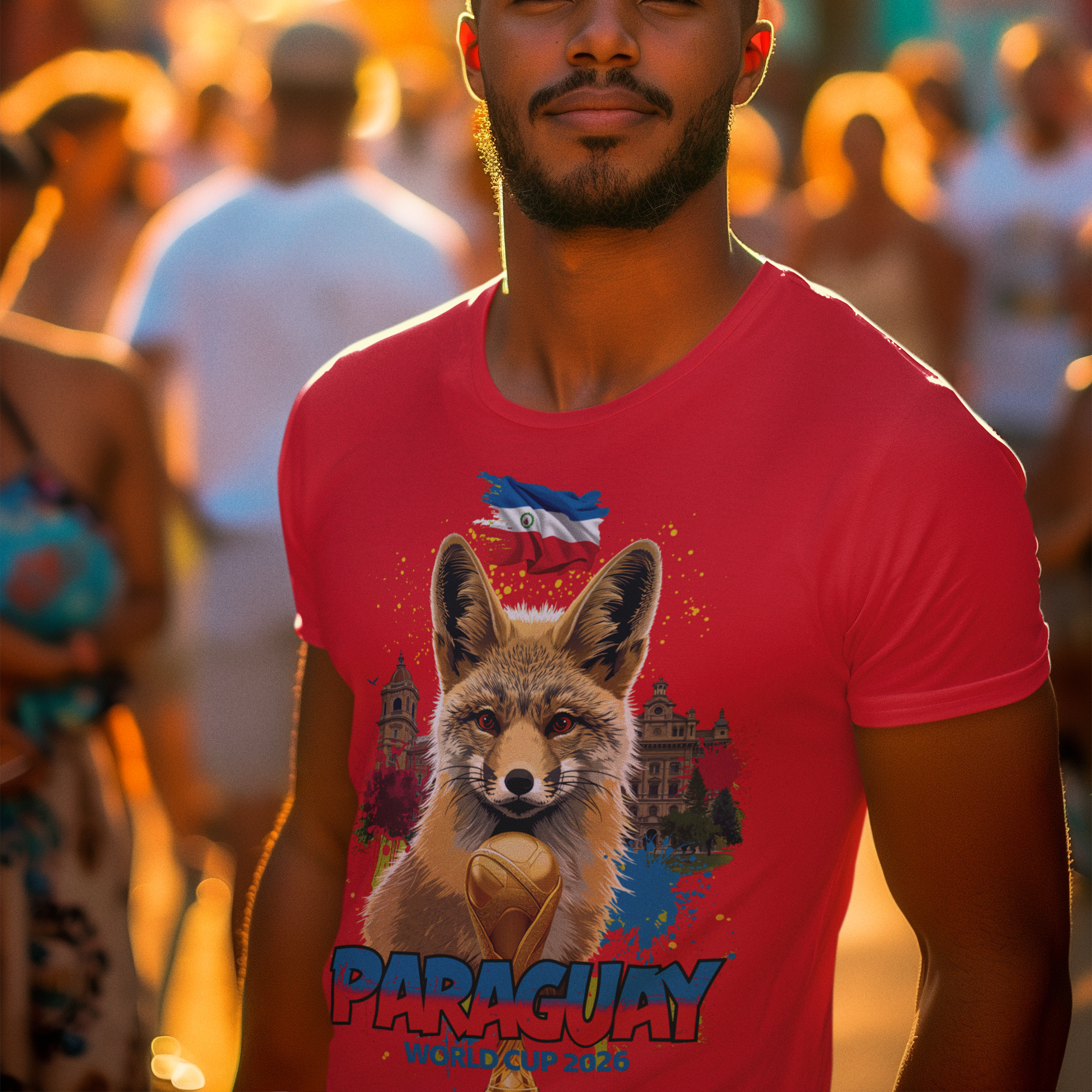 Paraguay 2026 FIFA World Cup T-Shirt | La Albirroja Fan Gift | Paraguay Football Tee | Unisex Graphic Tee