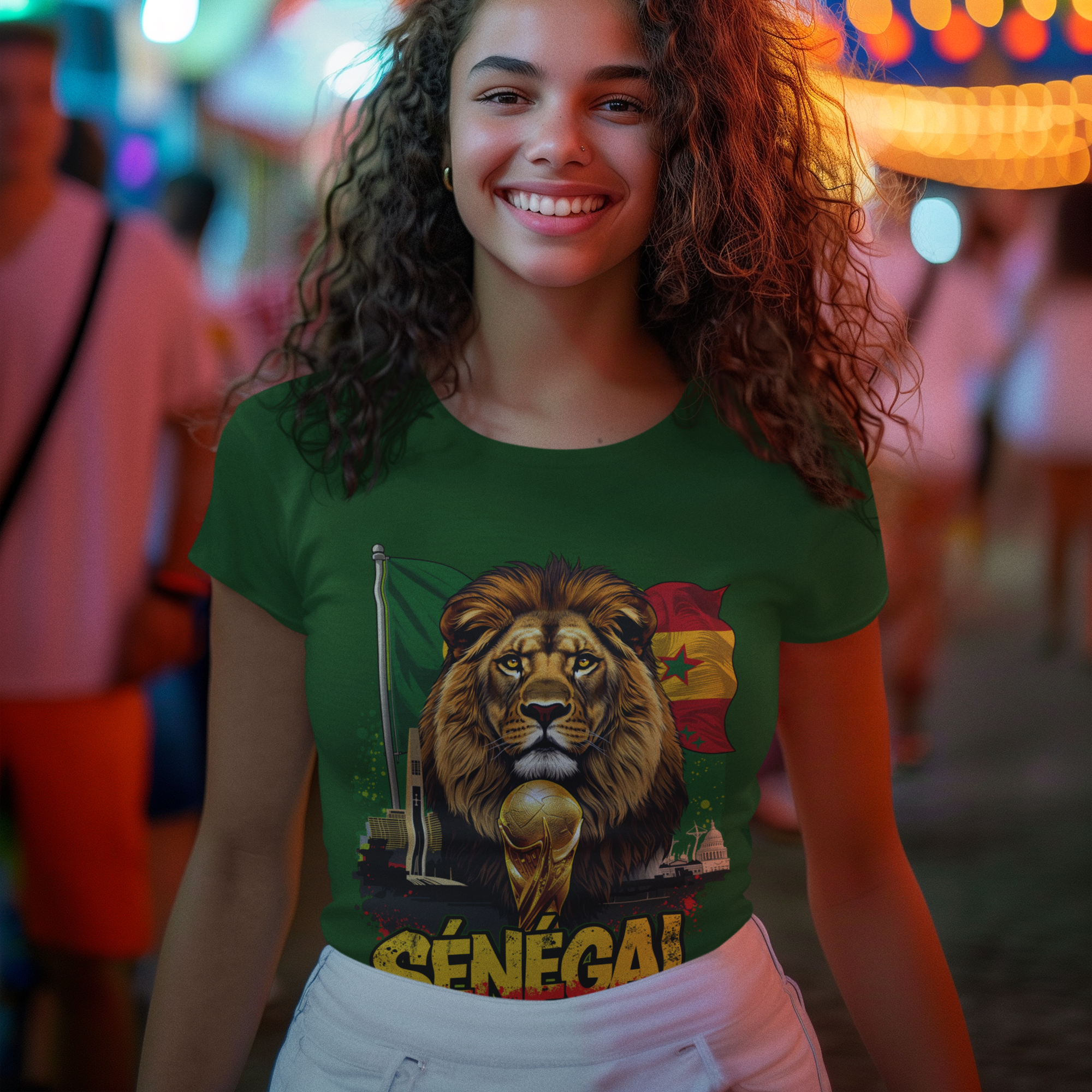 Senegal 2026 FIFA World Cup T-Shirt | Teranga Lions Fan Gift | Sénégal Football Tee | Unisex Graphic Tee