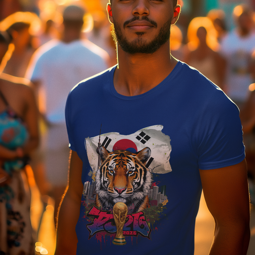 South Korea 2026 FIFA World Cup T-Shirt | Taegeuk Warriors Fan Gift | Korea Football Tee | Unisex Graphic Tee