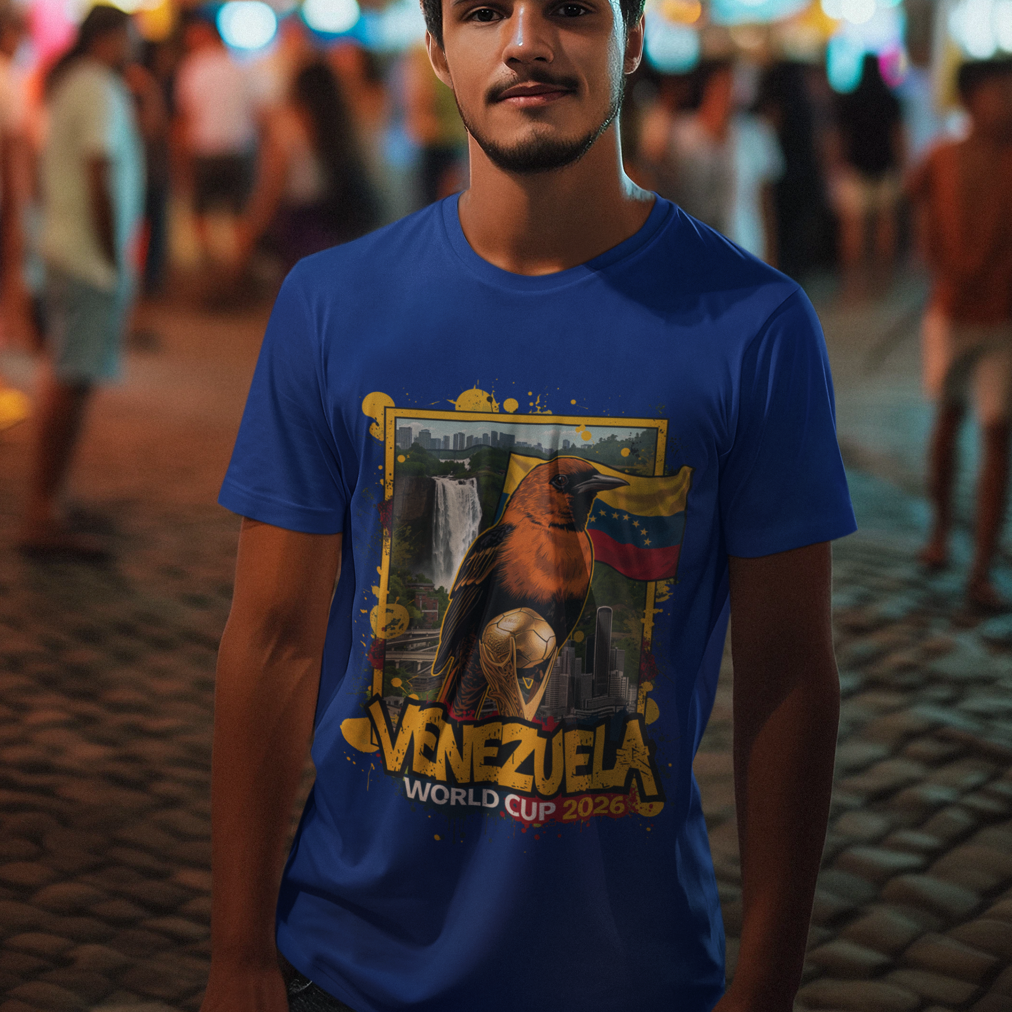 Venezuela 2026 FIFA World Cup T-Shirt | La Vinotinto Fan Gift | Venezuela Football Tee | Unisex Graphic Tee