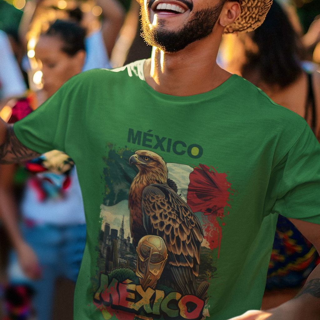 Mexico 2026 FIFA World Cup T-Shirt | El Tri Soccer Fan Gift | México Football Tee | Unisex Graphic Tee