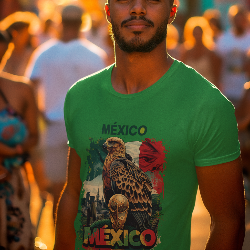 Mexico 2026 FIFA World Cup T-Shirt | El Tri Soccer Fan Gift | México Football Tee | Unisex Graphic Tee