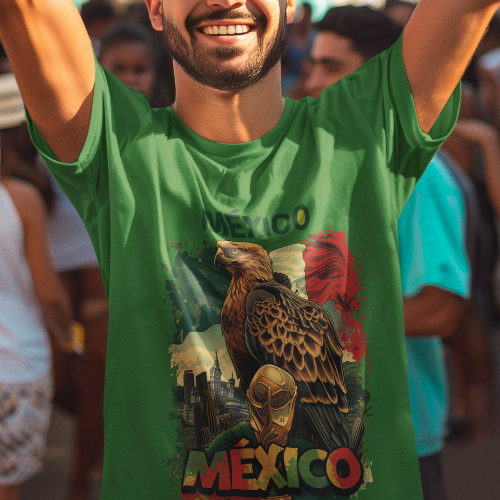 Mexico 2026 FIFA World Cup T-Shirt | El Tri Soccer Fan Gift | México Football Tee | Unisex Graphic Tee