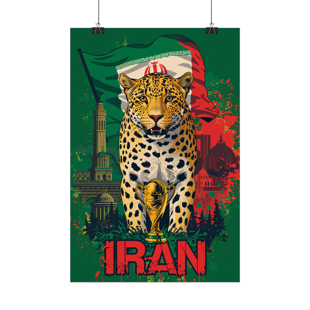 Iran Poster — Vintage National Pride Wall Art