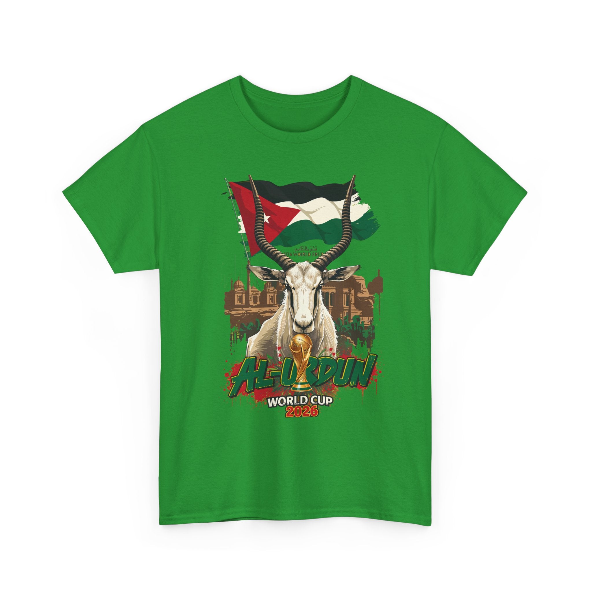 Jordan 2026 FIFA World Cup T-Shirt | The Chivalrous Fan Gift | Al-Nashama Football Tee | Unisex Graphic Tee