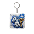 World Cup 2026 Scotland Keychain Football Fan Gift Soccer Key Ring