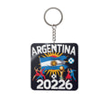 World Cup 2026 Argentina Keychain Football Fan Gift Soccer Key Ring