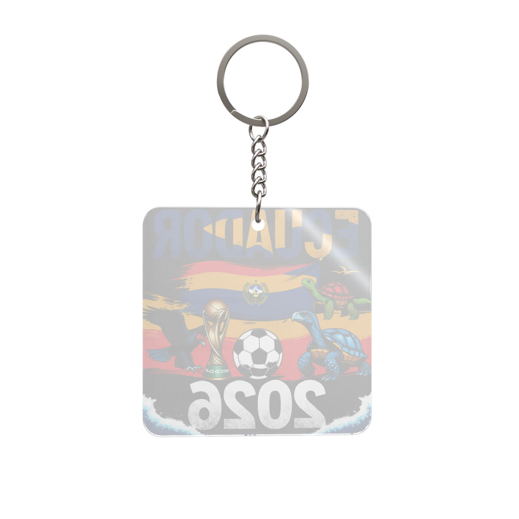 World Cup 2026 Ecuador Keychain Football Fan Gift Soccer Key Ring
