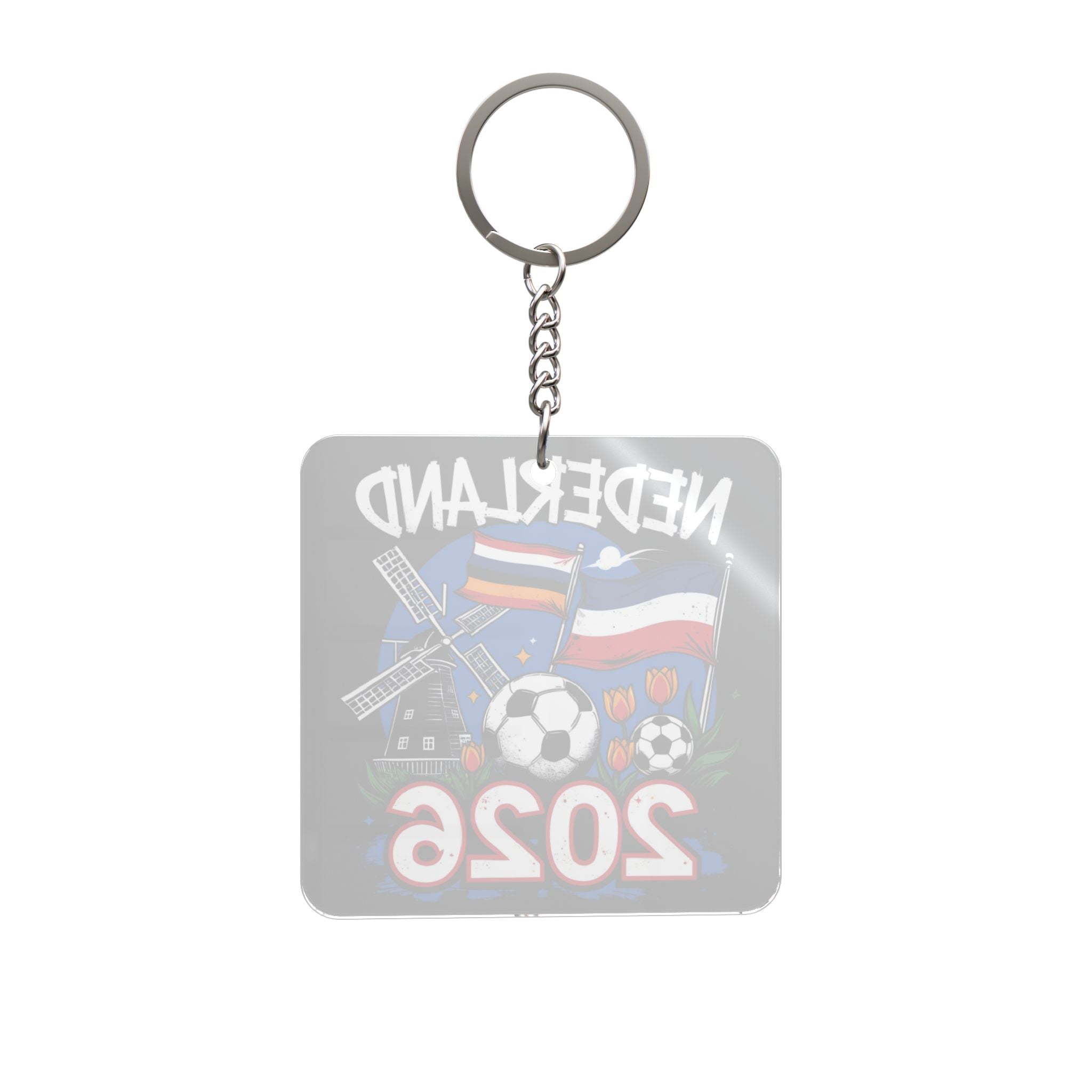 World Cup 2026 Netherlands Keychain Football Fan Gift Soccer Key Ring