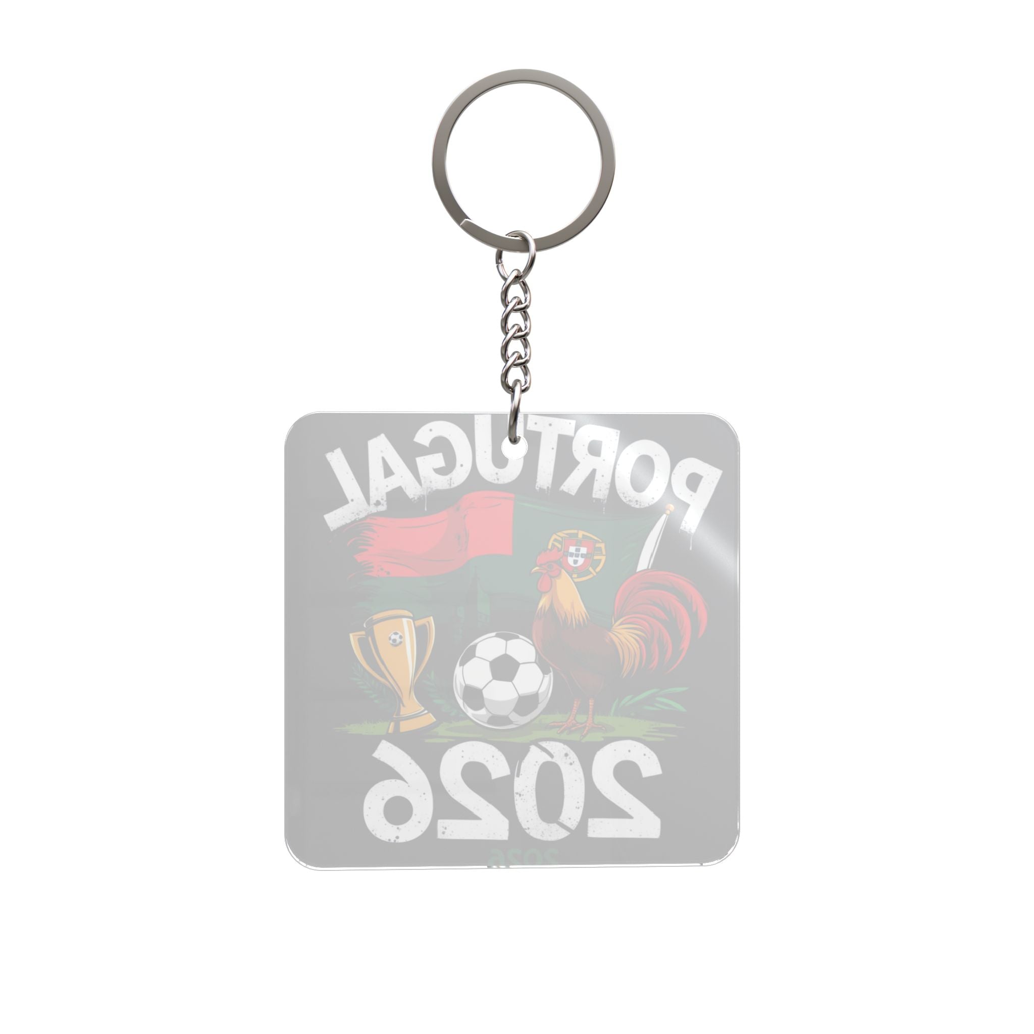 World Cup 2026 Portugal Keychain Football Fan Gift Soccer Key Ring