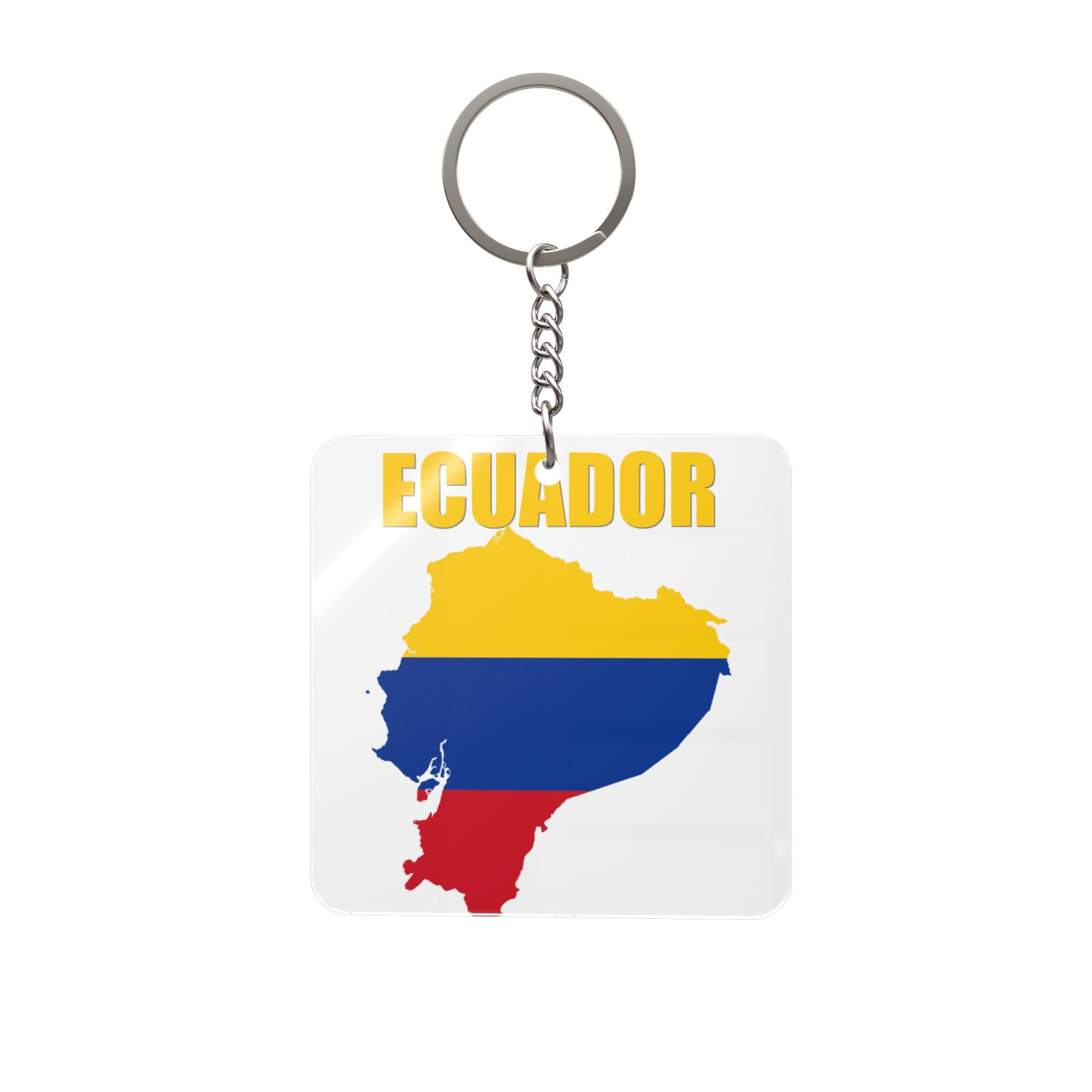 World Cup 2026 Ecuador Keychain SOUTH AMERICA Football Fan Gift