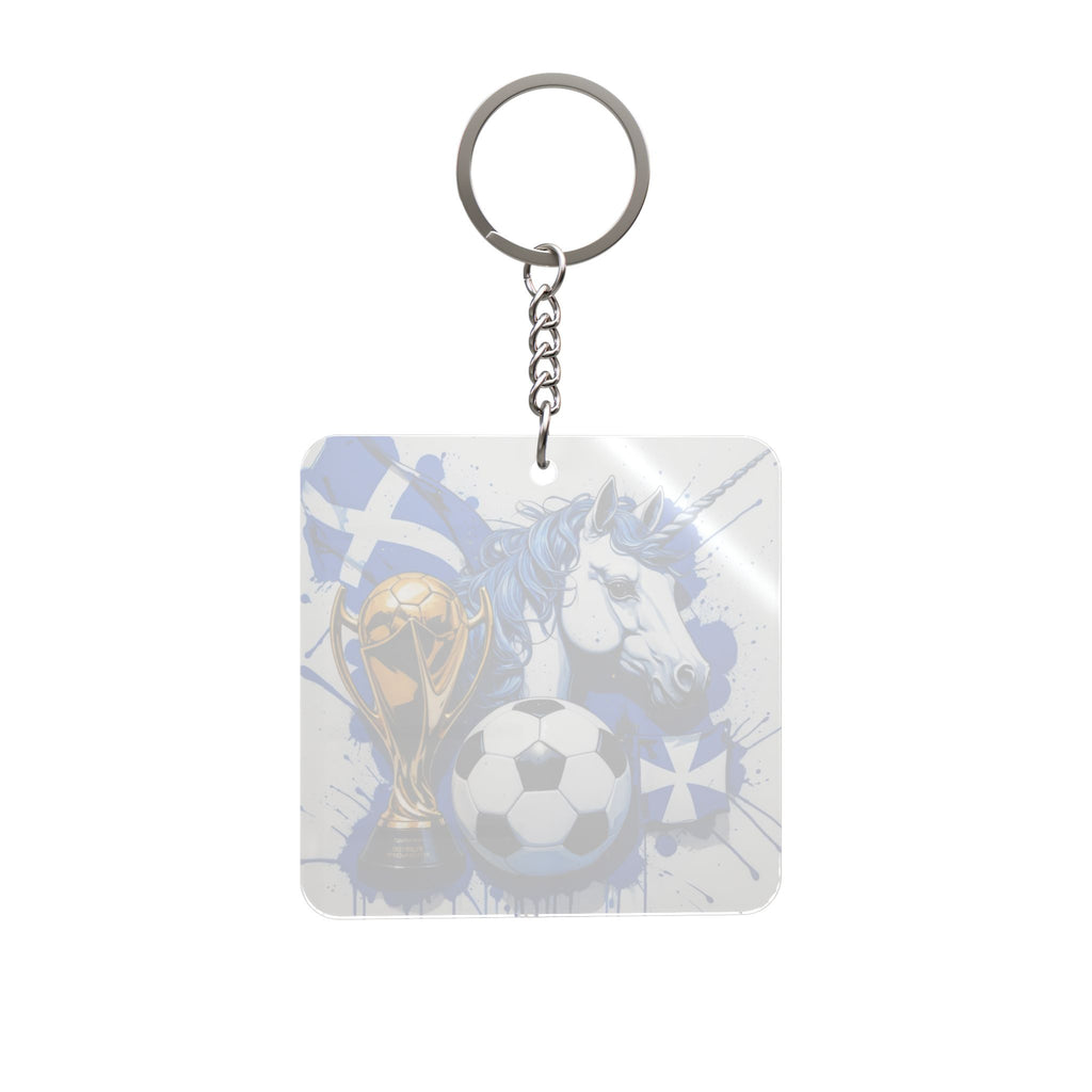World Cup 2026 Scotland Keychain Football Fan Gift Soccer Key Ring