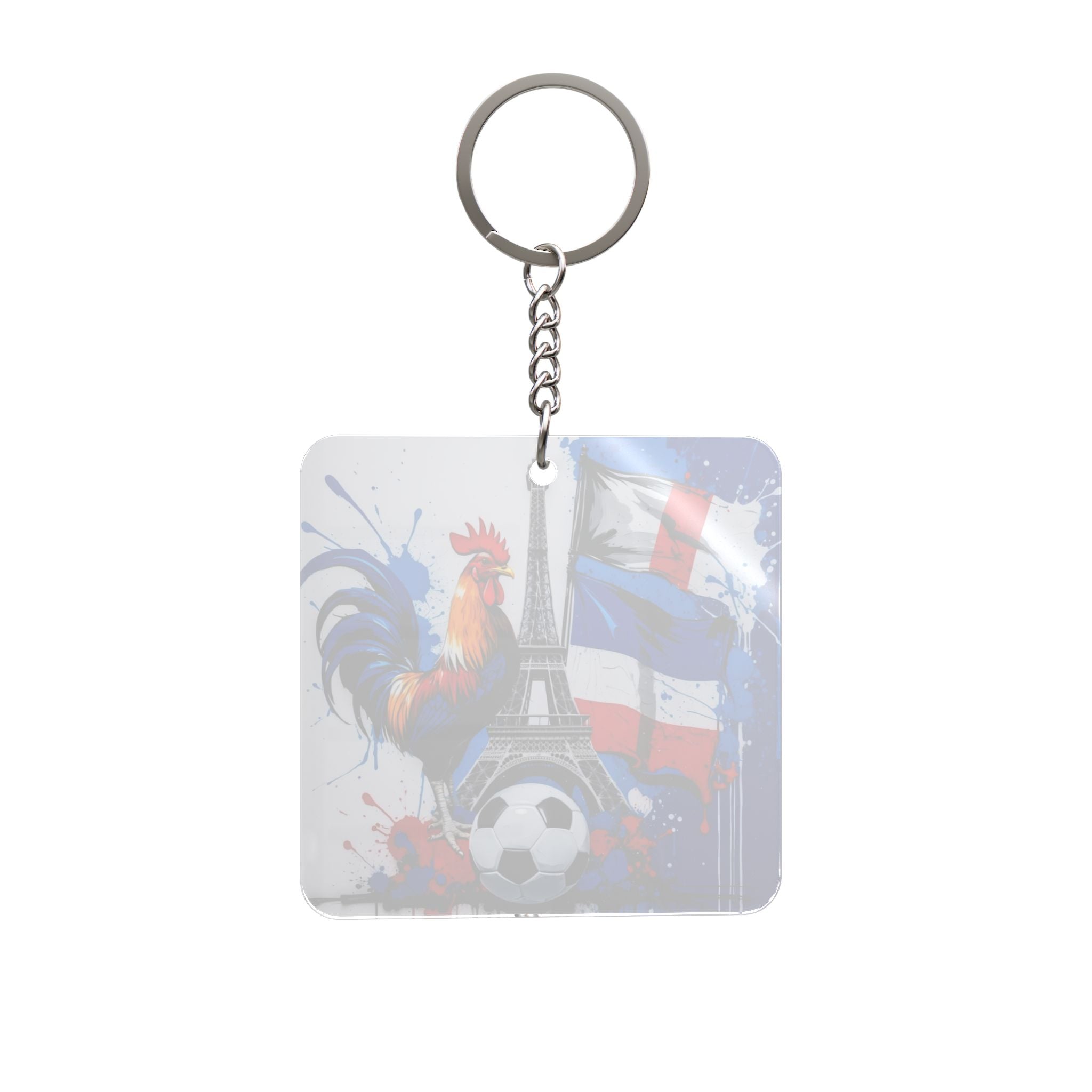 World Cup 2026 France Keychain Football Fan Gift Soccer Key Ring