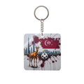 World Cup 2026 Qatar Keychain Football Fan Gift Soccer Key Ring