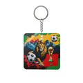 World Cup 2026 Morocco Keychain Football Fan Gift Soccer Key Ring