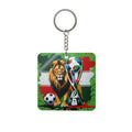 World Cup 2026 Iran Keychain Football Fan Gift Soccer Key Ring