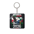 World Cup 2026 Nigeria Keychain Football Fan Gift Soccer Key Ring