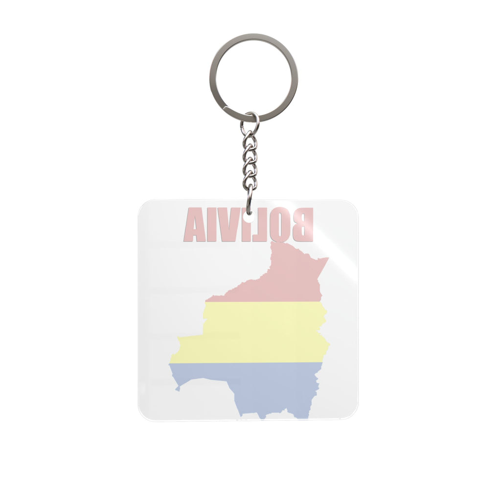 World Cup 2026 Bolivia Keychain SOUTH AMERICA Football Fan Gift