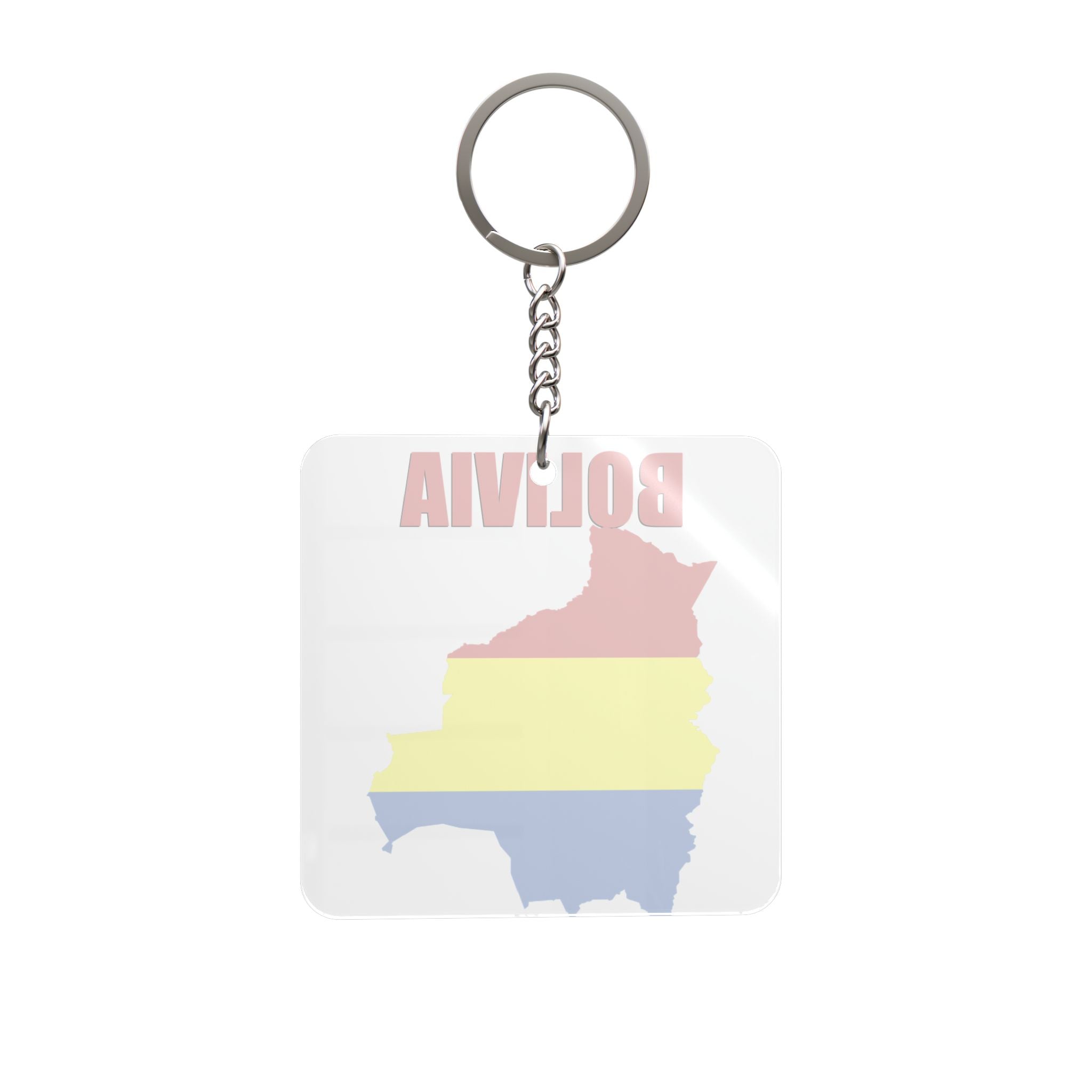 World Cup 2026 Bolivia Keychain SOUTH AMERICA Football Fan Gift