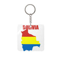 World Cup 2026 Bolivia Keychain SOUTH AMERICA Football Fan Gift