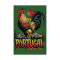 Portugal Rooster Poster — Vintage Galo de Barcelos Travel Print