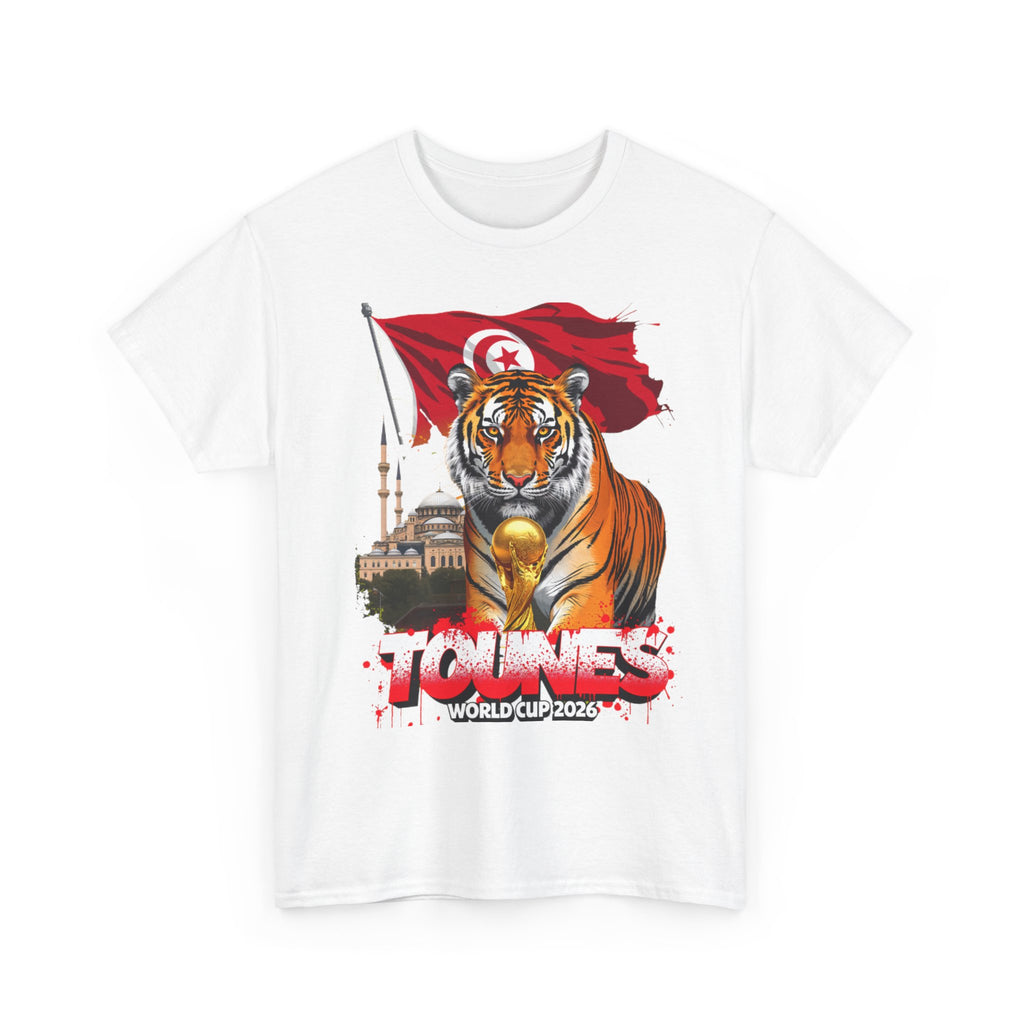 Tunisia 2026 FIFA World Cup T-Shirt | Carthage Eagles Fan Gift | Tunisie Football Tee | Unisex Graphic Tee