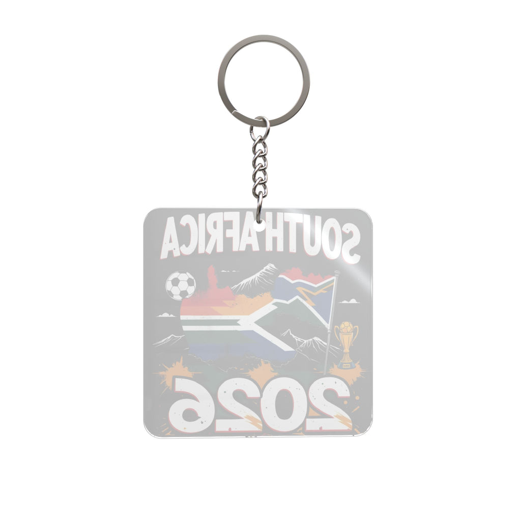 World Cup 2026 South Africa Keychain Football Fan Gift Soccer Key Ring