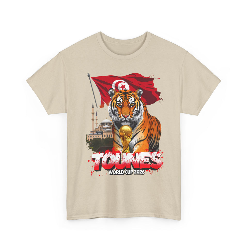 Tunisia 2026 FIFA World Cup T-Shirt | Carthage Eagles Fan Gift | Tunisie Football Tee | Unisex Graphic Tee