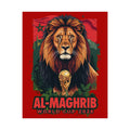 Morocco Soccer Poster 2026 World Cup Atlas Lions Wall Art Football Print