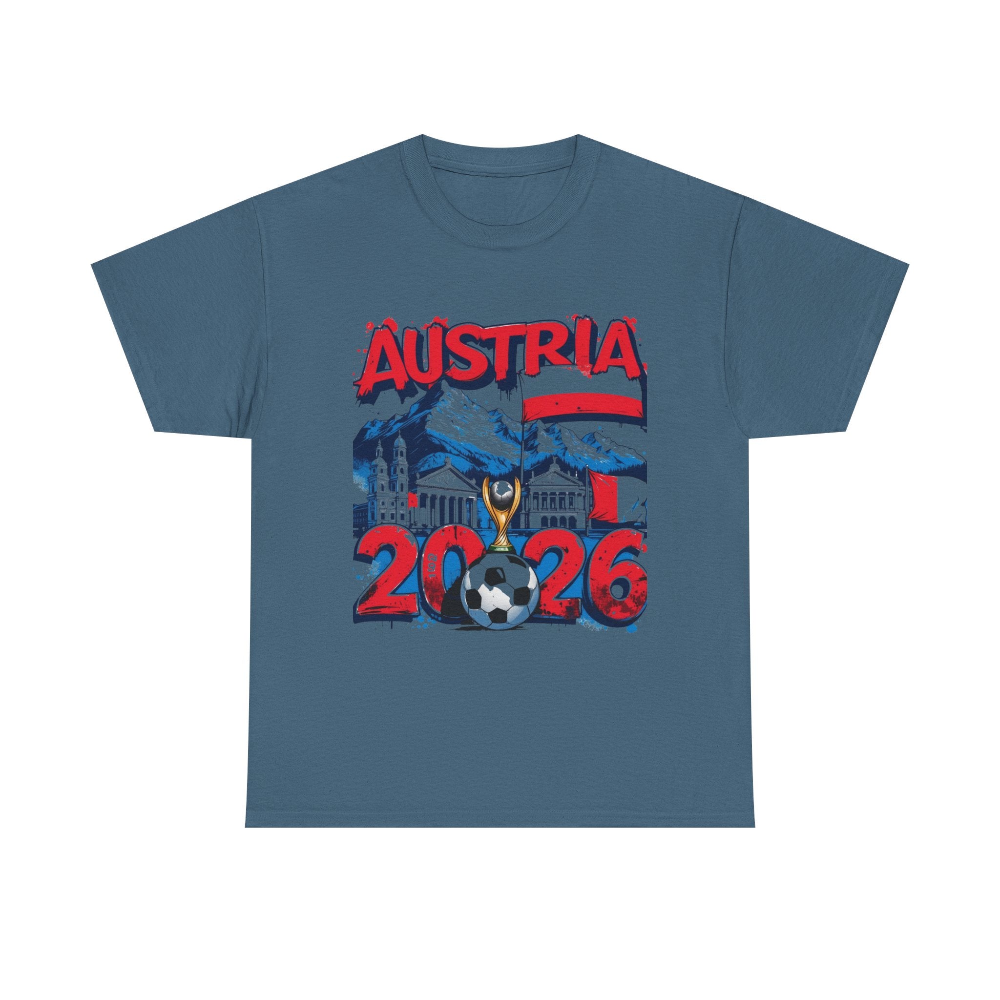 Austria 2026 FIFA World Cup T-Shirt | Das Team Fan Gift | Austrian Soccer Tee | Unisex