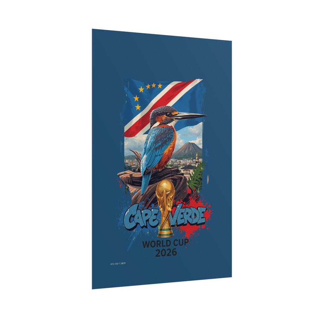 Cape Verde World Cup 2026 Poster - Rolled Football Fan Art