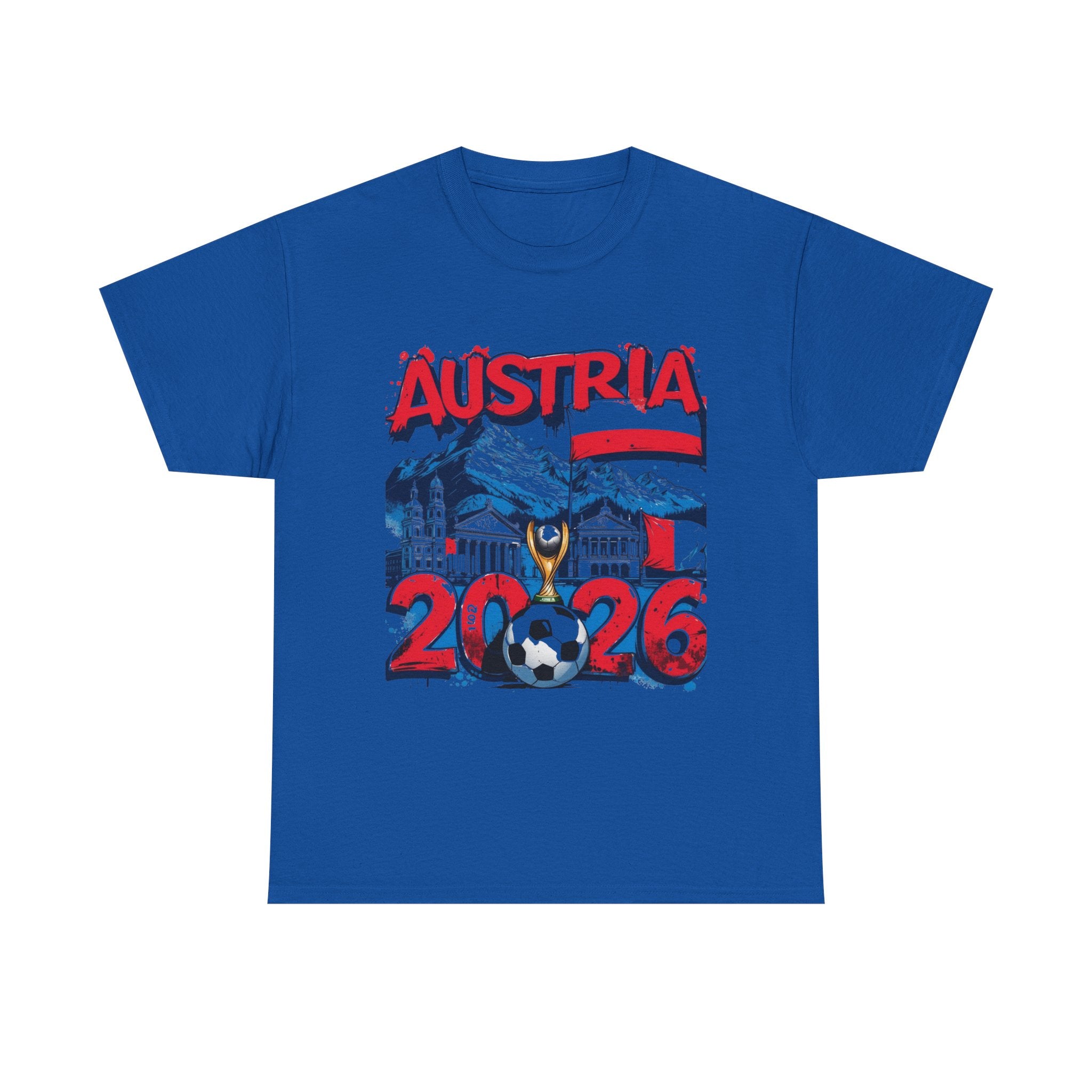 Austria 2026 FIFA World Cup T-Shirt | Das Team Fan Gift | Austrian Soccer Tee | Unisex