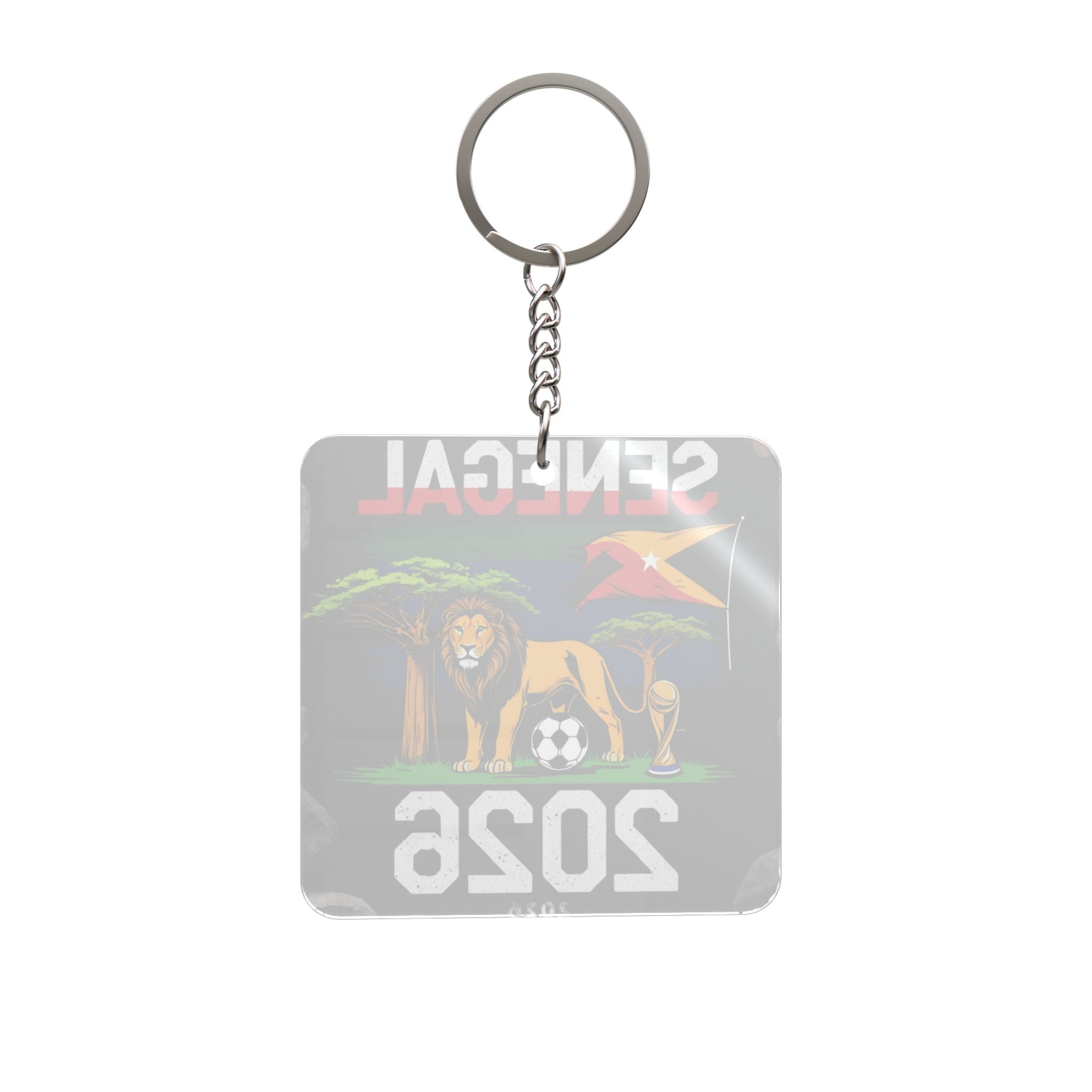 World Cup 2026 Senegal Keychain Football Fan Gift Soccer Key Ring