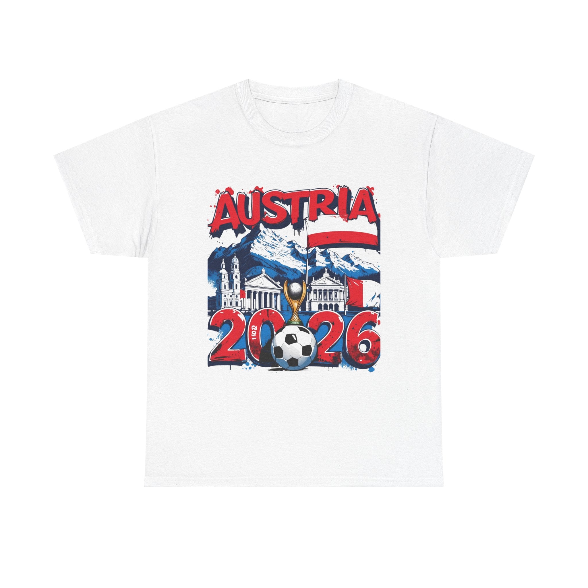 Austria 2026 FIFA World Cup T-Shirt | Das Team Fan Gift | Austrian Soccer Tee | Unisex