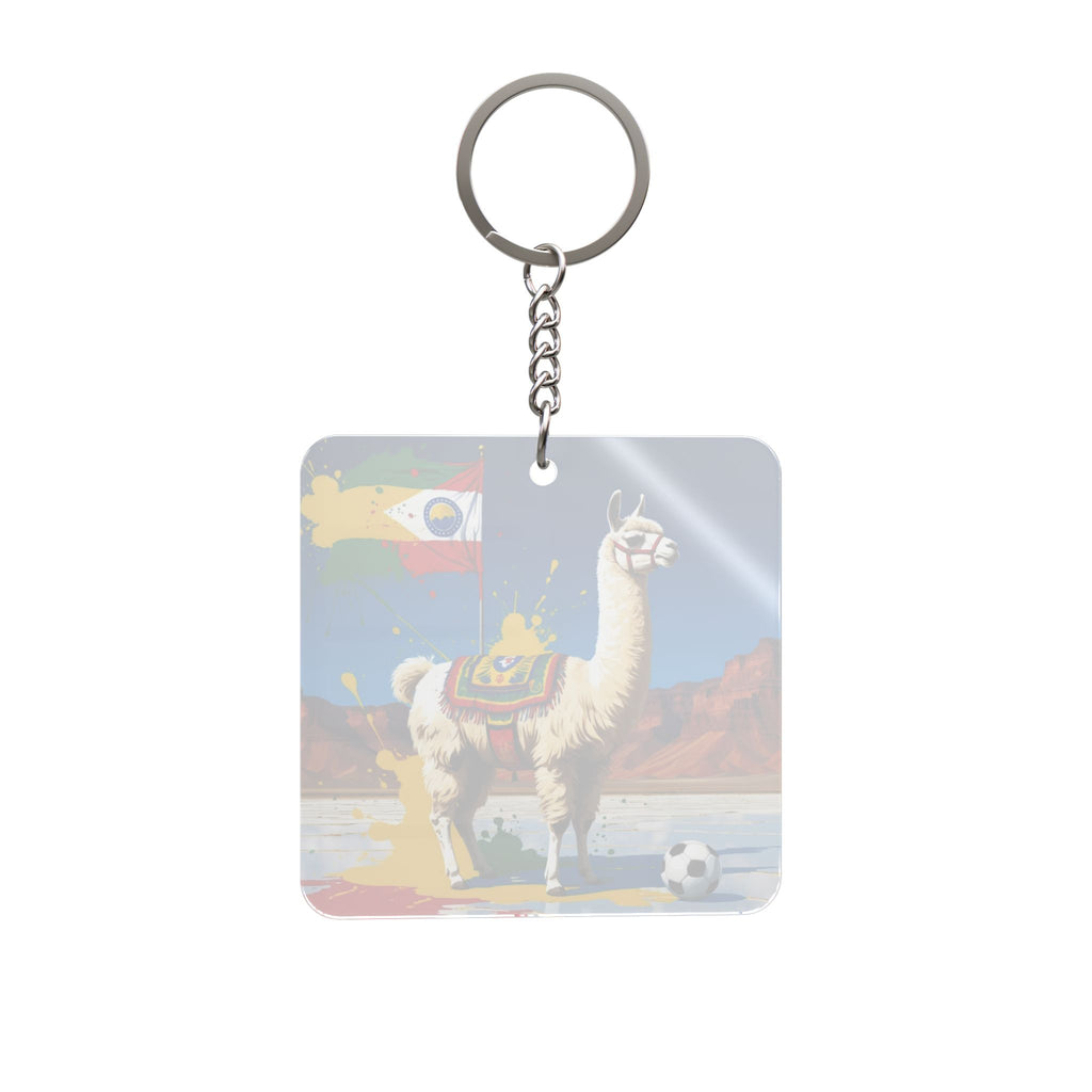 World Cup 2026 Bolivia Keychain Football Fan Gift Soccer Key Ring